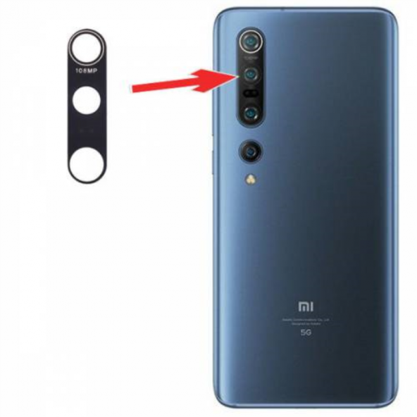 Kadrioğlu Mi 10 Pro Arka Kamera Camı Lens