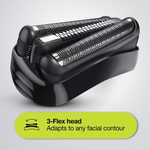 Braun 3 Serisi 300 BT BLK Siyah 3'ü1 Arada Sakal Şekillendirme ve Tıraş Makinesi - 3