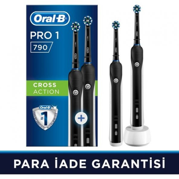 Oral-B Pro 790 Cross Action 2'li Şarjlı Diş Fırçası