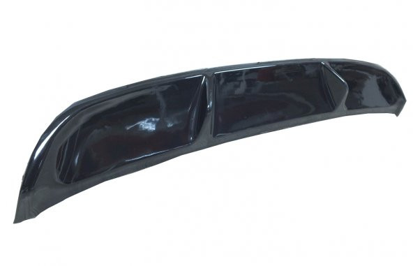 Volkswagen Golf 6 (2009-2012) GTI Arka Tampon Eki - Difüzör (Plastik) - Resim 3