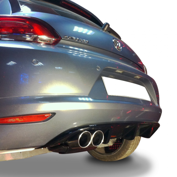 Volkswagen Scirocco (2009-2014) Arka Tampon Eki - Difüzör (Plastik) - 4