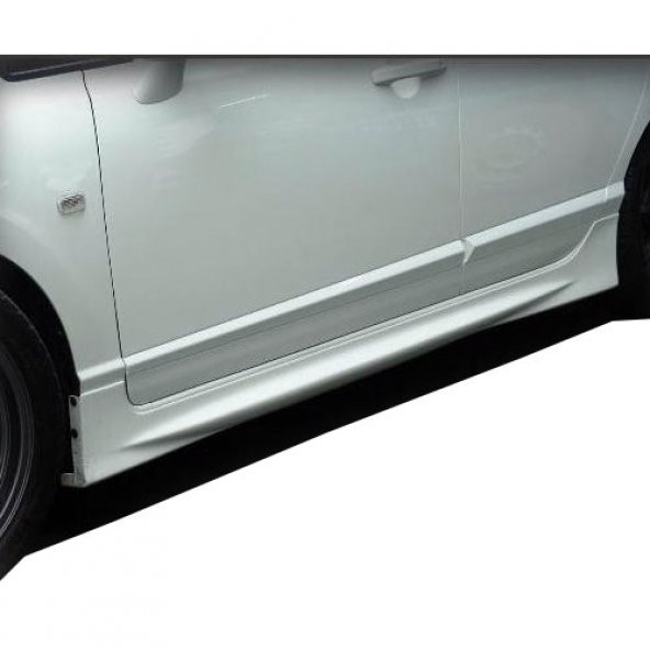 Honda Civic Fd6 (2006-2011) Mugen Yan Marşpiyel Seti (Plastik) - 2