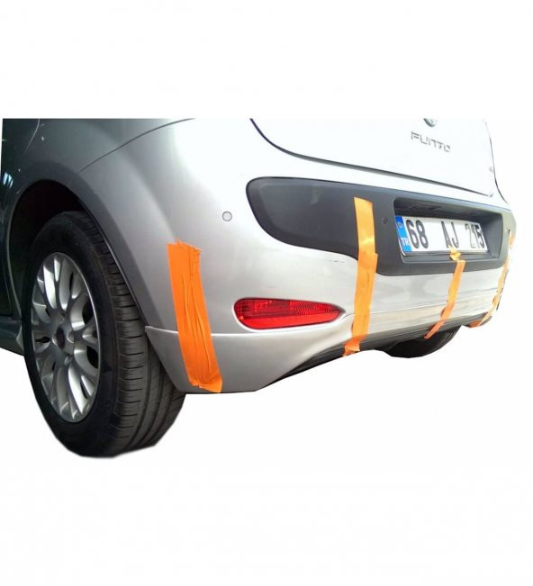 Fiat Punto EVO (2010 Sonrası) Arka Tampon Eki - Difüzör (Plastik)