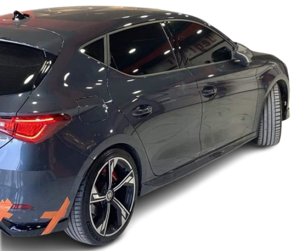 Seat Leon MK4 (2021-2022) Aero Yan Marşpiyel Seti (Plastik) - 2