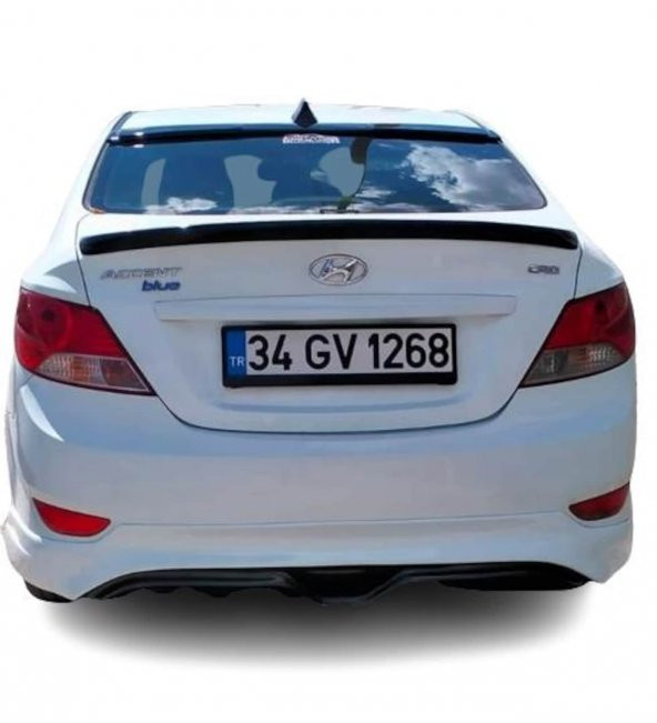 Hyundai Accent Blue  (2011-2019)  Arka Tampon - Eki (Plastik)