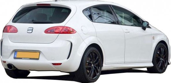 Seat Leon MK2 2005 - 2012 Yan Marşpiyel Seti (Plastik) - 2