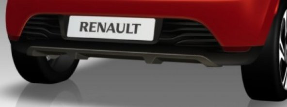 Renault Clio 4 (2012-2016) Arka Tampon Eki - Difüzör (Plastik) - Resim 2