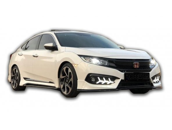 Honda Civic FC5 Sedan (2015-2018) Mugen Body Kit (Plastik) - 6
