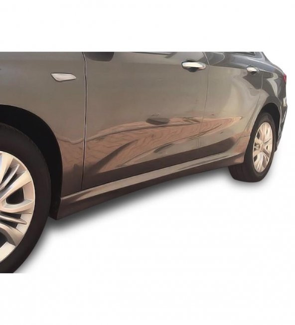 Fiat Egea HB - Sedan (2015 - 2018) Yan Marşpiyel Seti (Plastik)