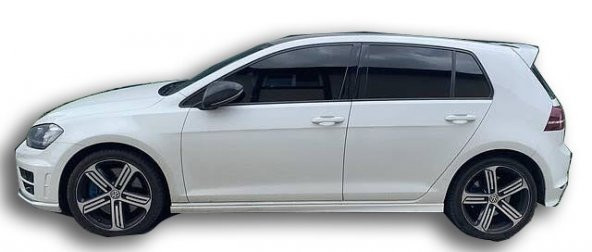 Volkswagen Golf 7-7,5 Series (2012-2020) R Model Marşpiyel Seti (Plastik) - Resim 2