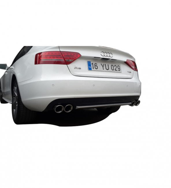 Audi A5 8P3 2012 - 2016 Sportback Arka Tampon Eki - Difüzör (Plastik) ürün görseli