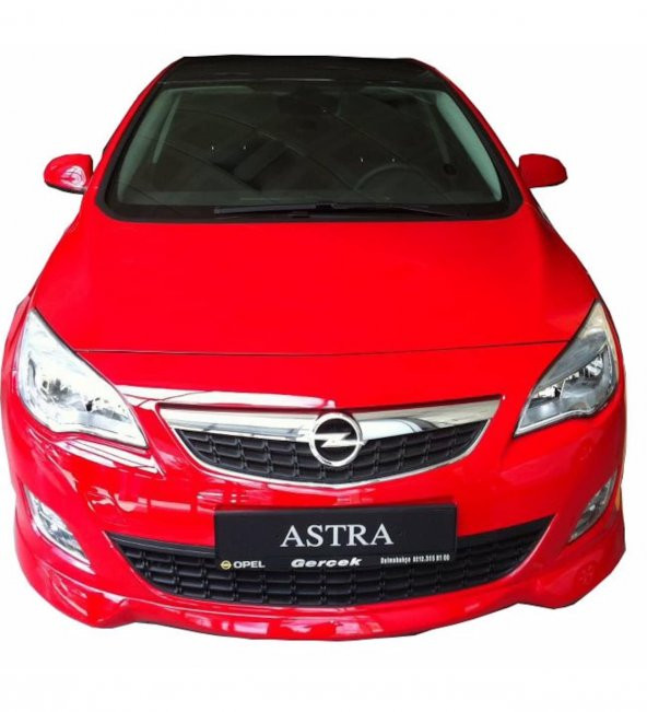 Opel Astra J HB (2011-2013) Makyajsız Stainmetz Ön Tampon Ek (Plastik)