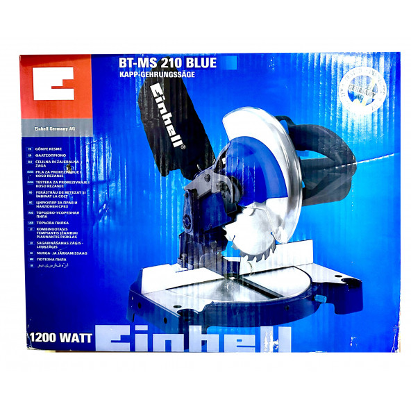 Einhell BT-MS 210 Blue Gönye Kesme 1200 Watt 210 MM - 2