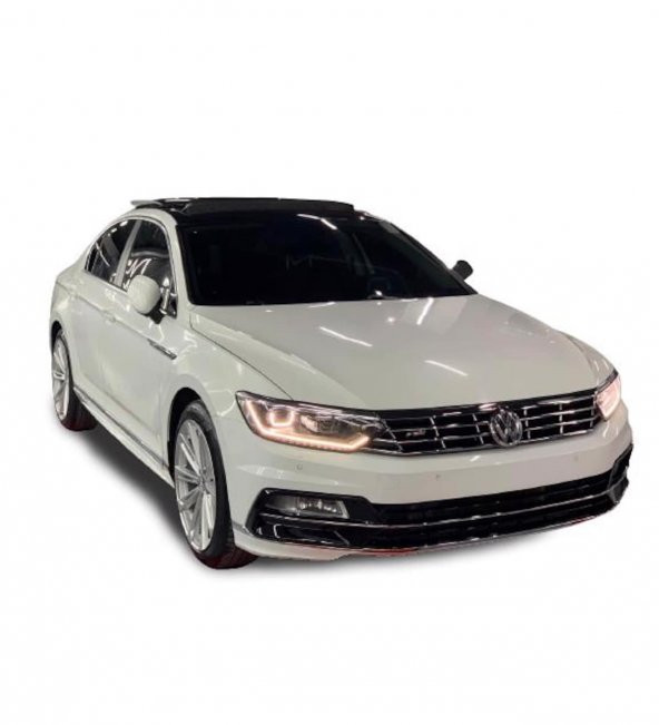 Vw Passat b8 R Line (2015 - 2022) Yan Marşpiyel Seti (Plastik)