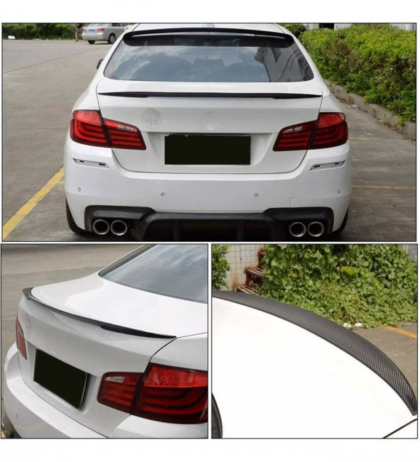 BMW 5 Serisi F10-F10 LCİ M Performance Spoiler (Plastik) (2010-2017)