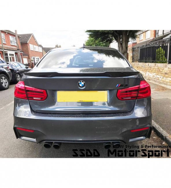 BMW 3 Serisi F30-F80 M4 Style Spoiler (Plastik) (2012-2018)