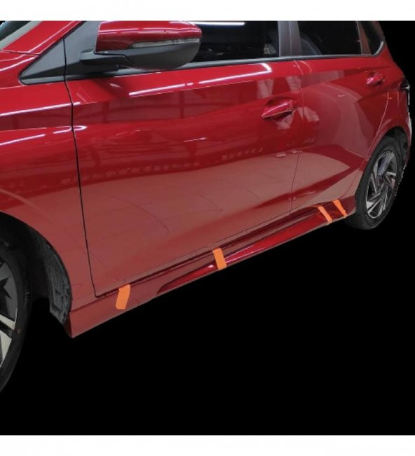 Hyundai I20 (2014 - 2020) Custom Yan Marşpiyel Seti (Plastik)