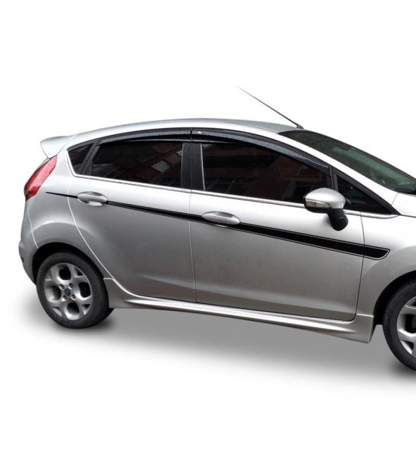 Ford Fiesta (2008-2013) Yan Marşpiyel Seti (Plastik)