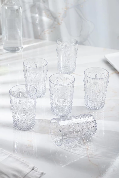 Akrilik Şeffaf Tekli Kısa Bardak & Su Meşrubat Kahve Yanı Bardağı 400 ml ( Cam Değildir ) - 4