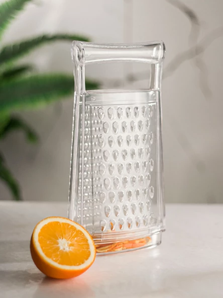 Akrilik Şeffaf  El Kesmeyen Hazneli Rende - 2