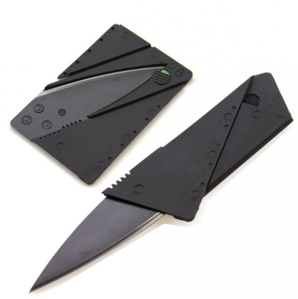 3B Trend Kredi Kartı Şeklinde Bıçak Kart Çakısı Av Avcı Bıçağı