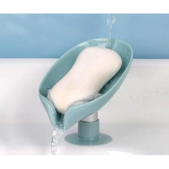 Vantuzlu Su Giderli Sabunluk Dekoratif Mutfak Banyo Lüx Katı Sabunluk Katı Sabunluk