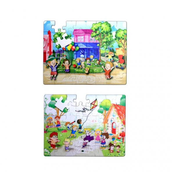Tox Oyun Parkı 5+ Keçe Yapboz - 5 Yaş Puzzle T040 - 6