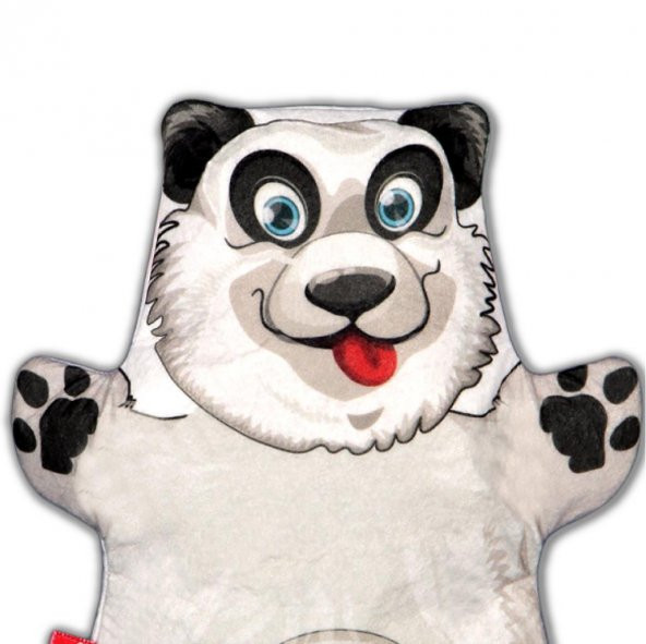 Tox Panda Vahşi Hayvanlar Keçe El Kukla T128 , Eğitici Oyuncak - 3