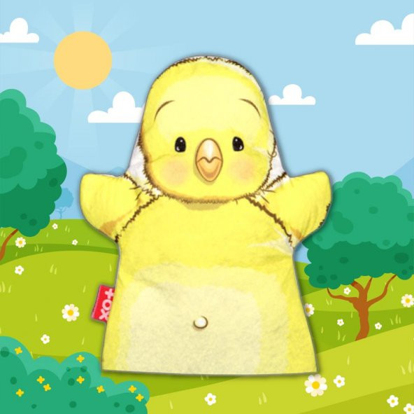 Tox Civciv Evcil Hayvanlar Keçe El Kukla T314 , Eğitici Oyuncak - 10