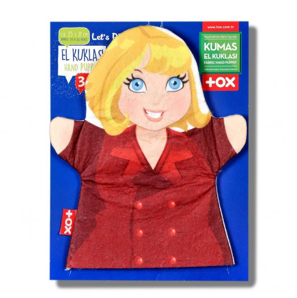 10 Parça Tox Aile Bireyleri El Kukla Set , Eğitici Oyuncak - 3