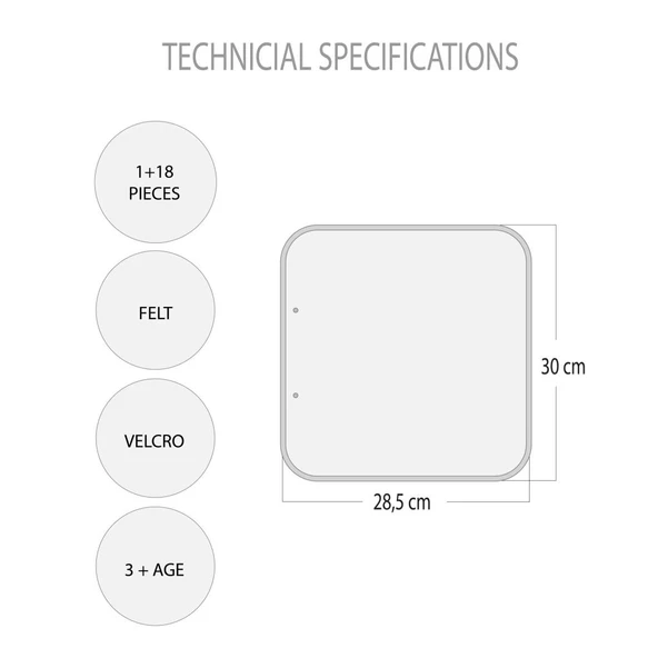 Tox ( Taşıtlar ) Parça-Bütün Eşleşmeler Keçe Cırtlı Aktivite Sayfası - Çocuk Etkinlik , Eğitici - Resim 8