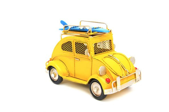 Dekoratif Metal Araba Çerçeveli ve Kumbaralı MNK ürün görseli