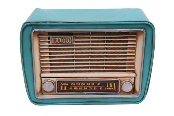 Dekoratif Metal Radyo Kumbaralı  MNK