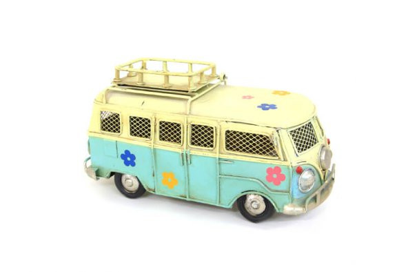 Dekoratif Metal Minibüs Çerçeveli  MNK ürün görseli