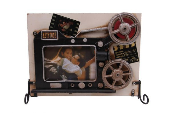 Dekoratif Metal Çerçeve Sinema Projektörü Dekorlu  MNK ürün görseli