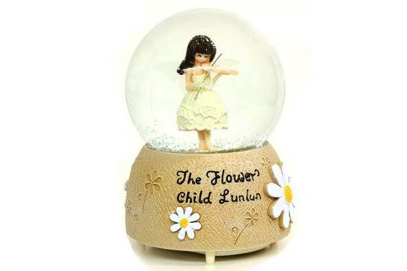 Kar Küresi Keman Çalan Melek Motorlu Müzikli 100cc MNK ürün görseli