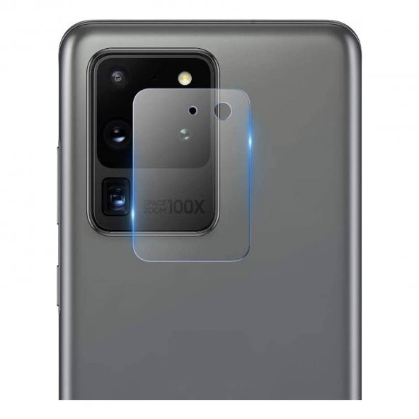 Samsung Galaxy S20 ultra Kamera Lens Koruma Camı