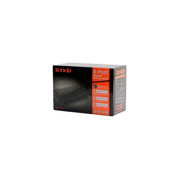 Tenda 8 Port 10-100-1000 Mbps Switch Plastik Kasa - Resim 3