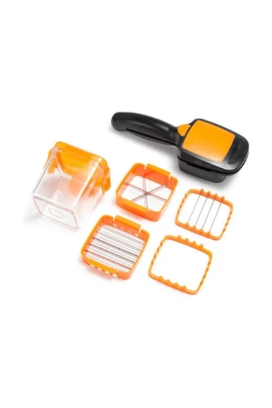 Nicer Dicer Quıck 5 In 1 Pratik Hazneli Sebze Meyve Doğrayıcı