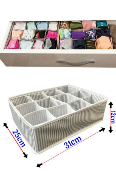 Pratik Bölmeli Çekmece Düzenleyici Organizer - 4