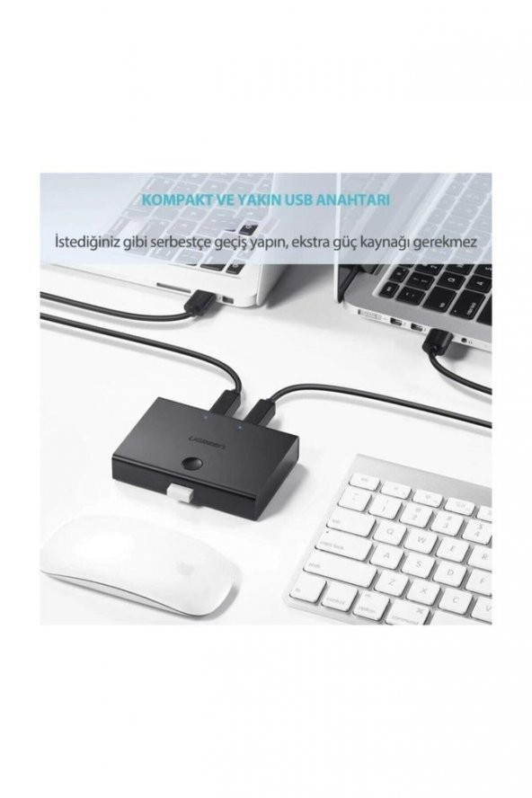 2 Giriş 1 Çıkış Usb Km Switch - 2