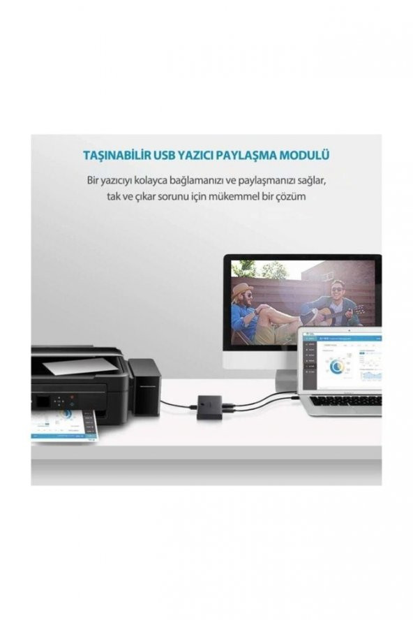 2 Giriş 1 Çıkış Usb Km Switch - 4