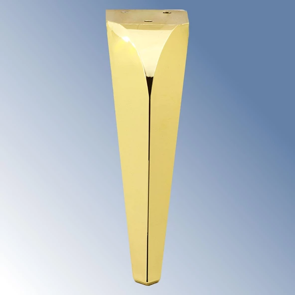 Harvey Lüks Mobilya Kanepe Tv Ünitesi Koltuk Ayağı 18 Cm Gold Altın Konsol Ayakları - 6