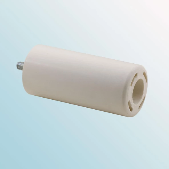 Mobilya Kanepe Koltuk Baza Yükseltme Yükseltici M8 Civatalı Incediş Destek Ayağı Ayakları Beyaz 10cm - 4