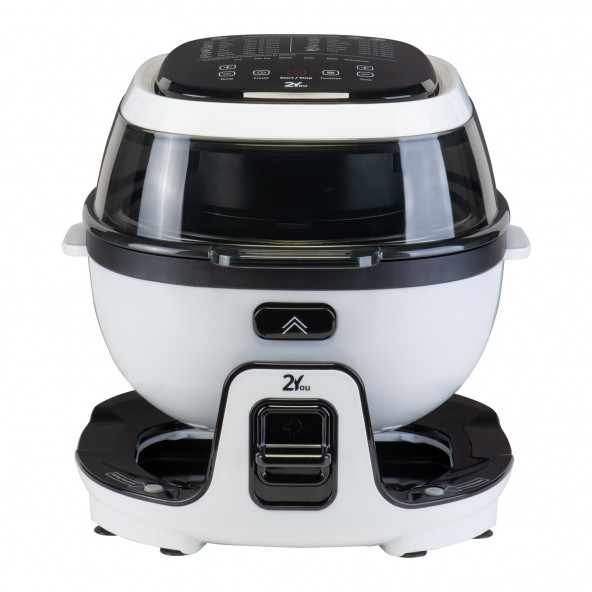 2You Sc30 Airfryer Rolling Sistem Akıllı Sıcak Hava Fritözü 6l - 2