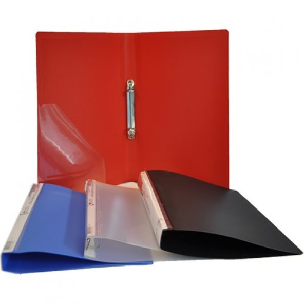 Bafix Halkalı Dosya PP 2 Halkalı A4 Şeffaf