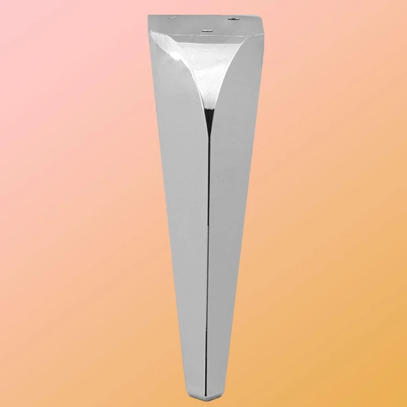 Harvey Lüks Mobilya Kanepe Tv Ünitesi Koltuk Ayağı 18 Cm Krom Konsol Ayakları - Resim 6