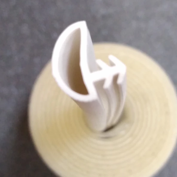 Contacall Ahşap Amerikan Kapı Kasa Fitil Yandan Çift Tırnaklı 100 Metre Beyaz - Resim 5