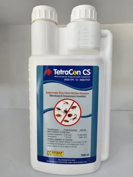 Tetracon CS Mikrokapsül Süspansiyon Haşere İlacı | 1 Litre
