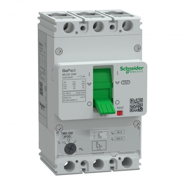 Schneider,GoPact 28-40A 3P Termik Manyetik Ş36kA,G20F3A40